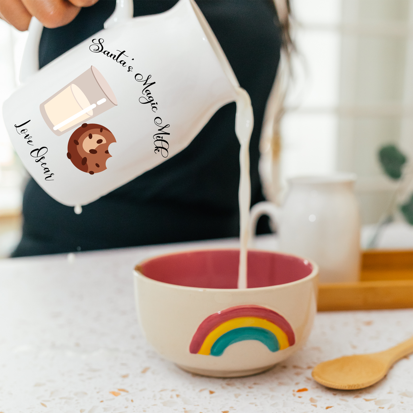 Milk Jug for Santa