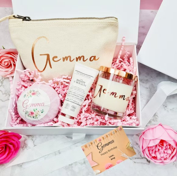 18th Birthday Gift, Happy Birthday Gift Box, Personalised Gift Box, Happy Birthday Gift, Birthday Gift For Her, - Bijoux Lucy