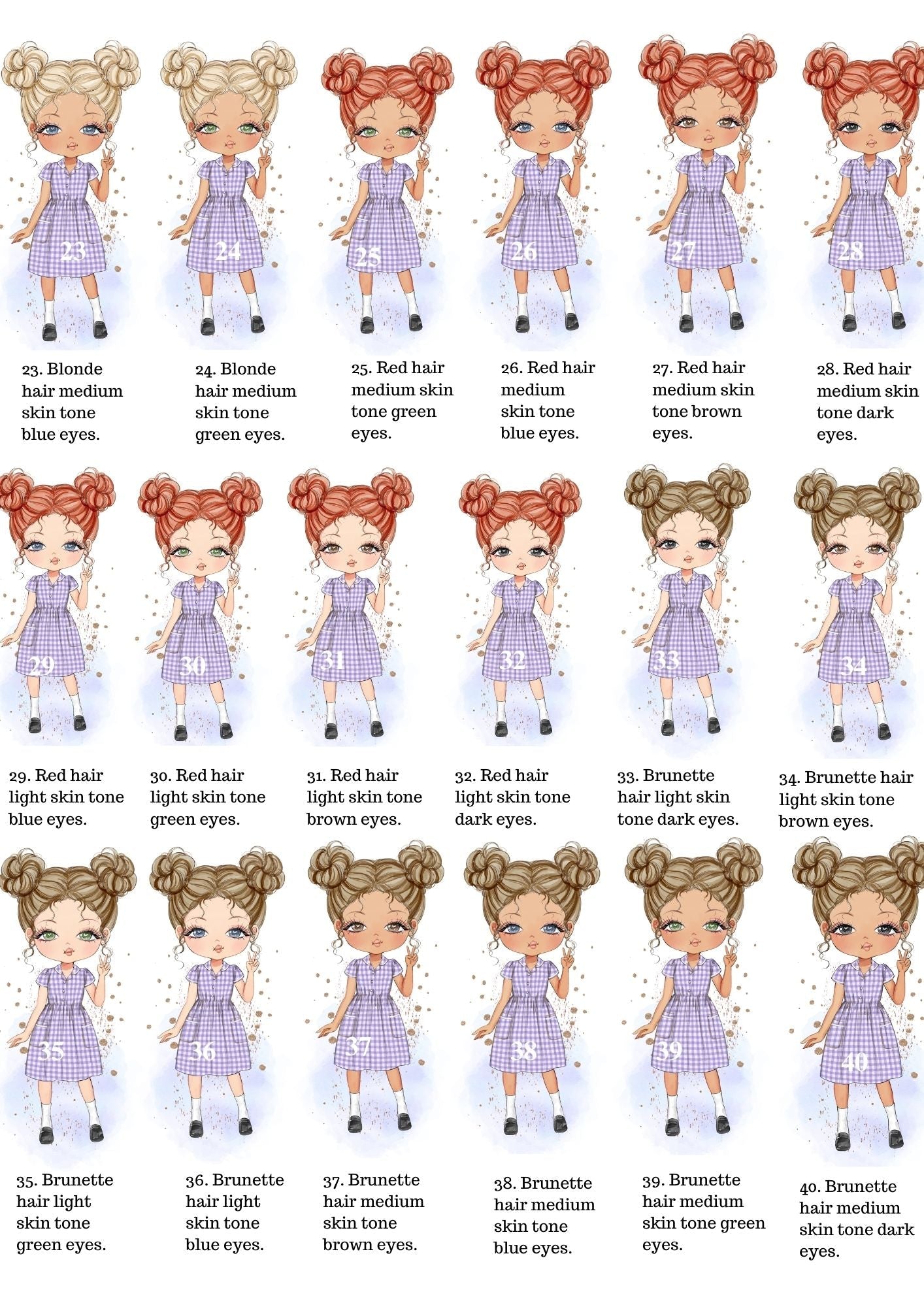 Back to School Set for Girls - Bijoux Lucy
