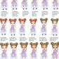 Personalised School Kit for Girls - Bijoux Lucy