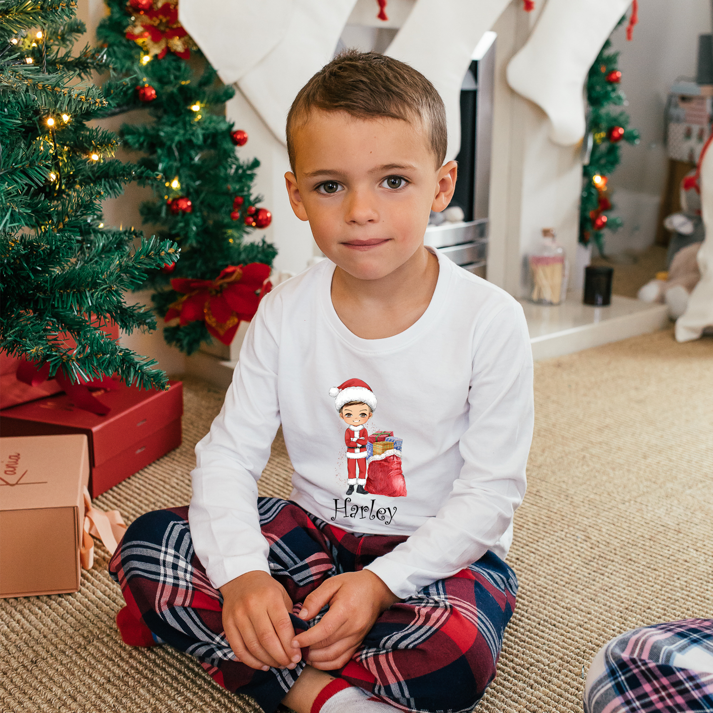Personalised Christmas Pajamas for Kids