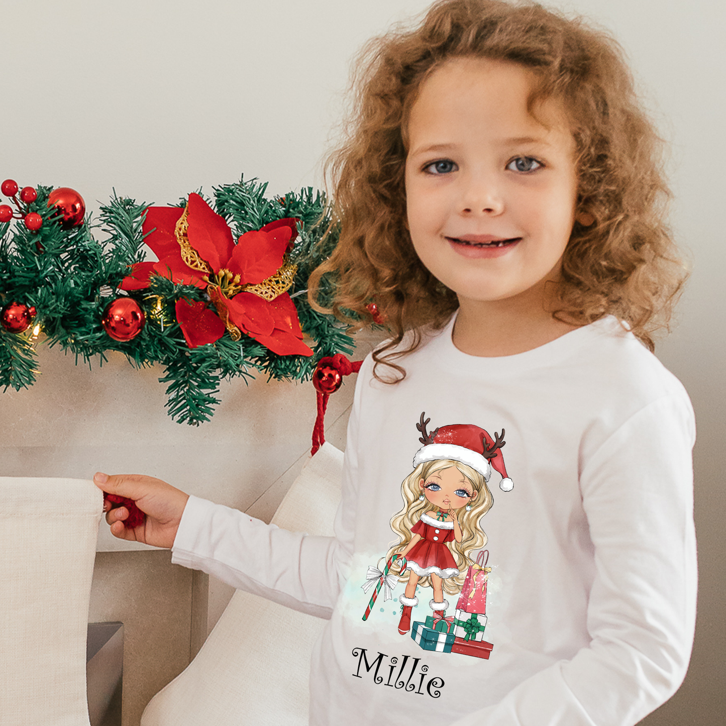 Personalised Christmas Pajamas for Kids