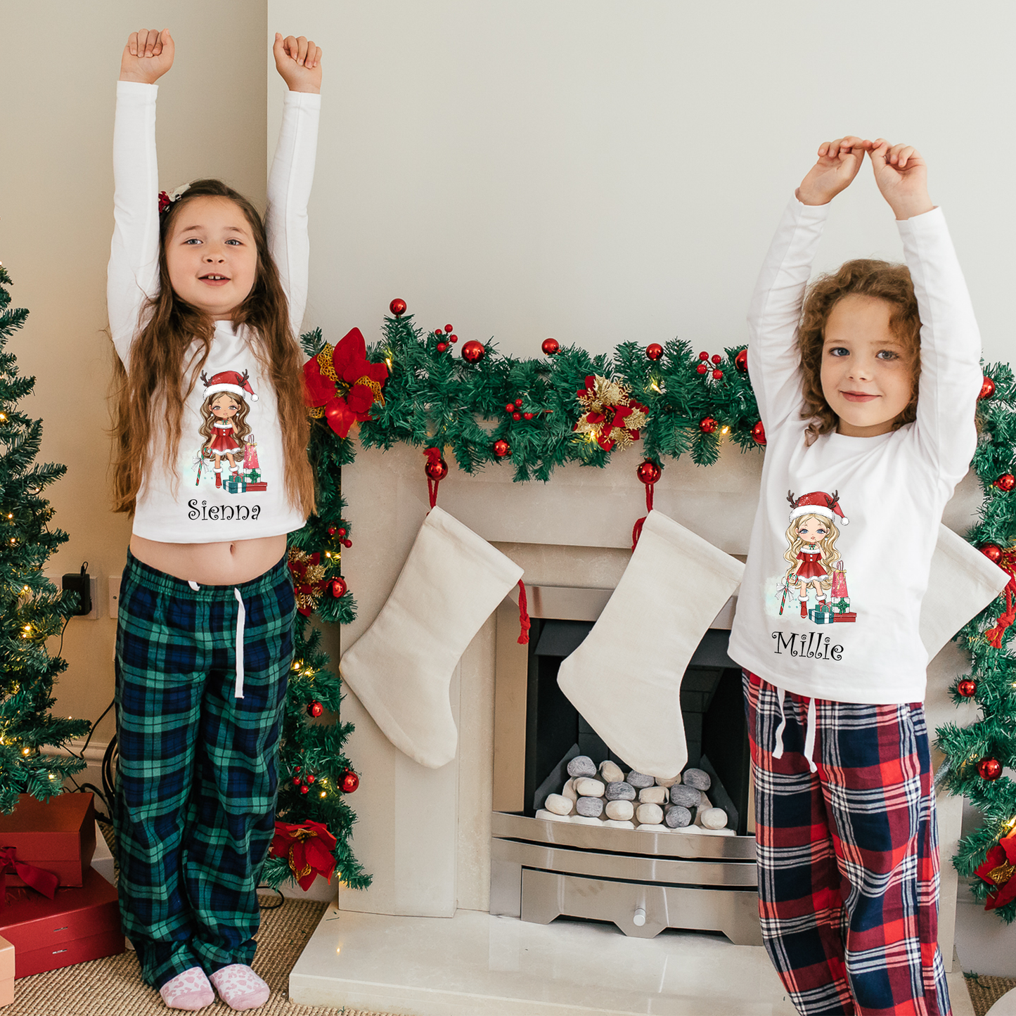Personalised Christmas Pajamas for Kids