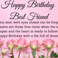 Birthday Gift for Best Friend. Personalised Candle Gift. Thoughtful Custom Candle. Gift Box with Ribbon. - Bijoux Lucy