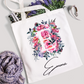 Personalised Initial Tote Bag,Custom gift, Gift for her,Personalised name gift for Daughter or Sister - Bijoux Lucy