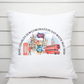 King Charles III Coronation Cushion, Limited Edition Pillow, Official Logo, Coronation 2023,Memorabilia - Bijoux Lucy