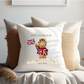 King Charles III Coronation Cushion, Limited Edition Pillow, Official Logo, Coronation 2023,Memorabilia - Bijoux Lucy