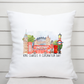 King Charles III Coronation Cushion, Limited Edition Pillow, Official Logo, Coronation 2023,Memorabilia - Bijoux Lucy