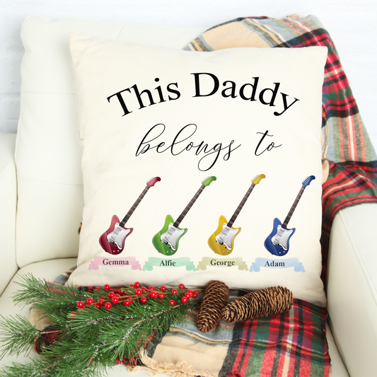 Custom Christmas Pillow for Dad - Bijoux Lucy
