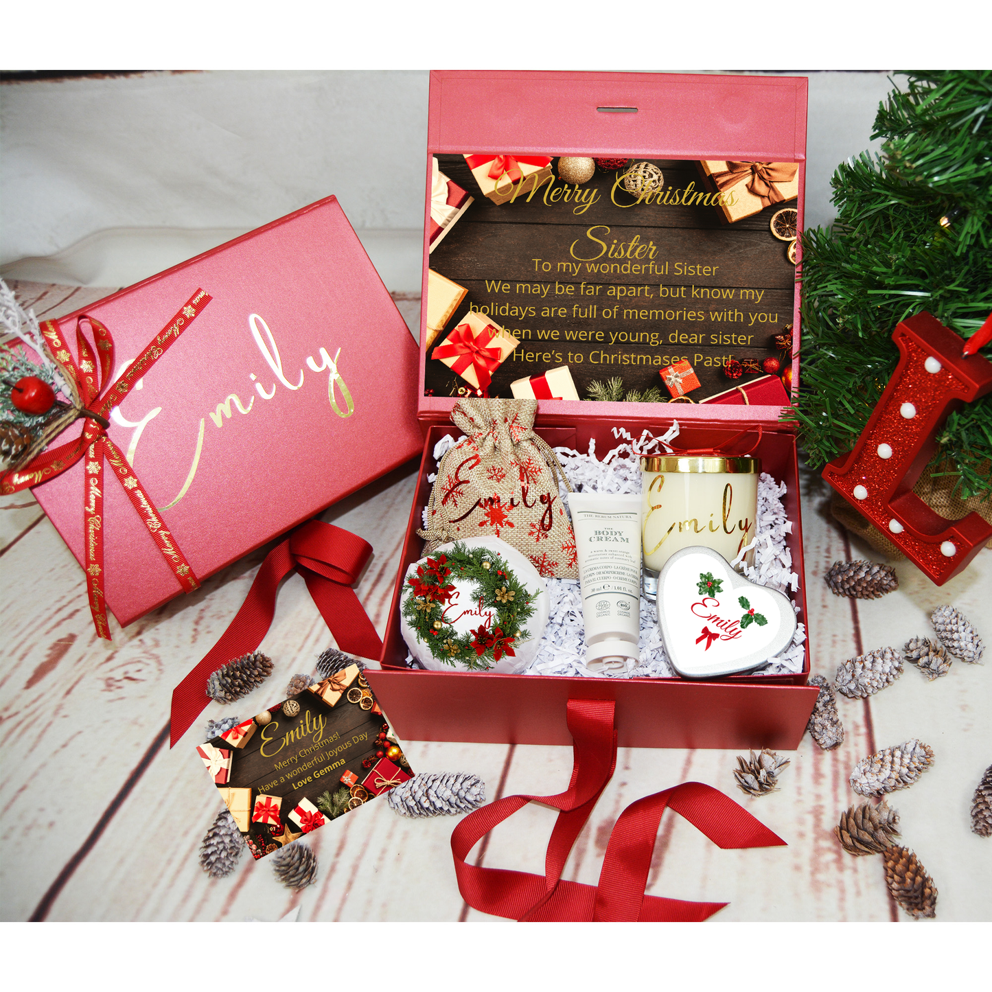 Christmas Sister Gift Box - Bijoux Lucy