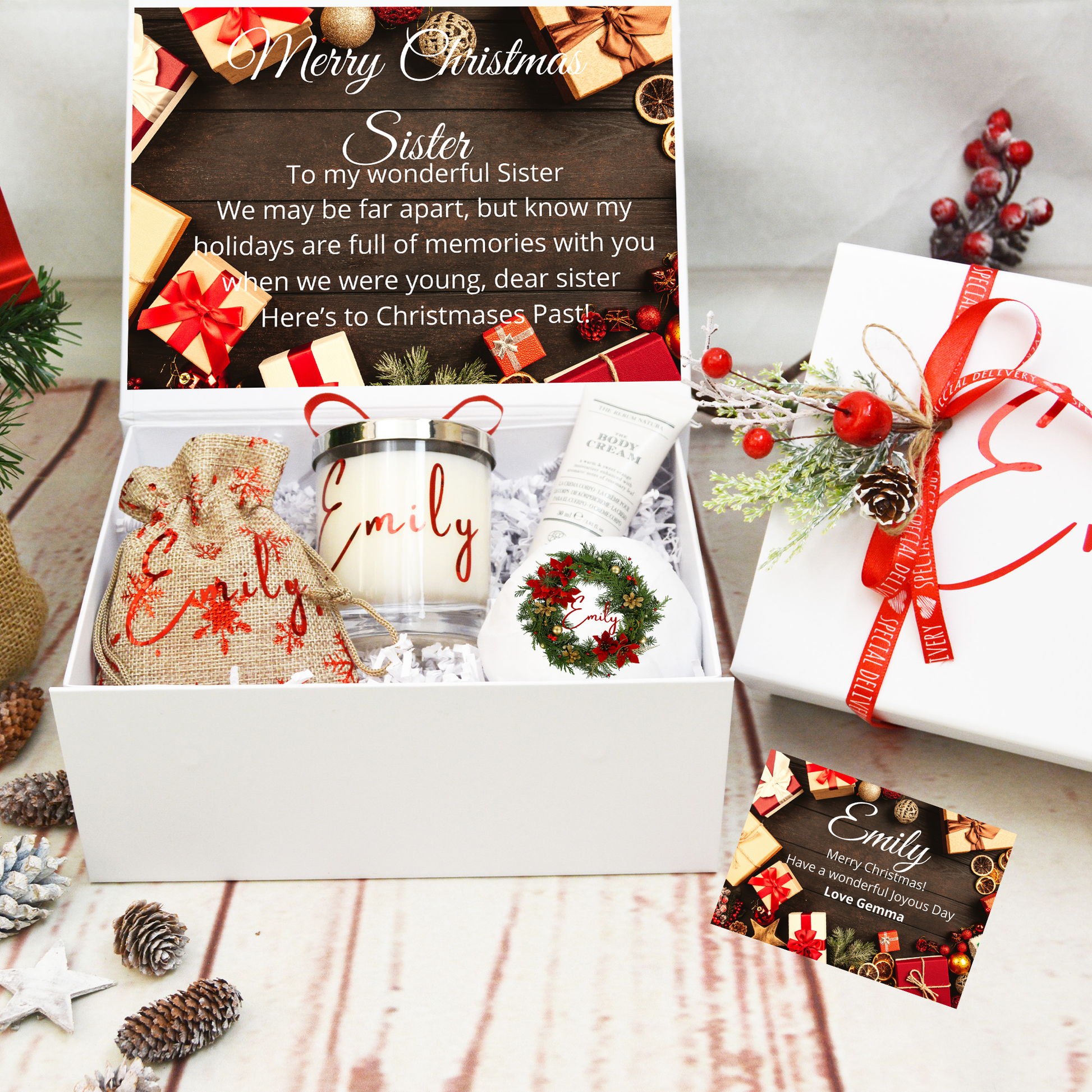 Christmas Sister Gift Box - Bijoux Lucy
