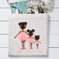 Personalised Ballerina Tote Bag - Bijoux Lucy