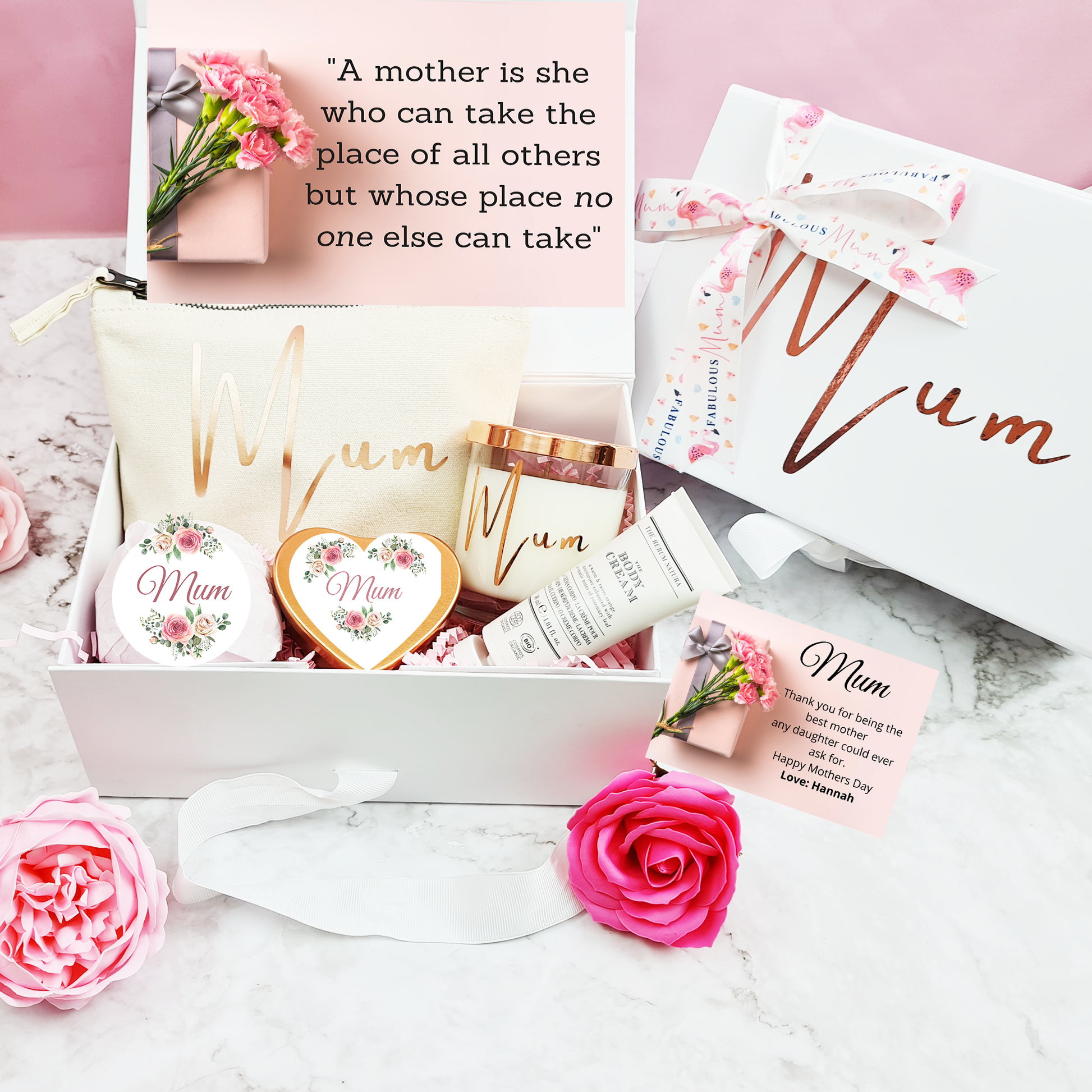 Personalised Spa Mothers Day Gift Set - Bijoux Lucy
