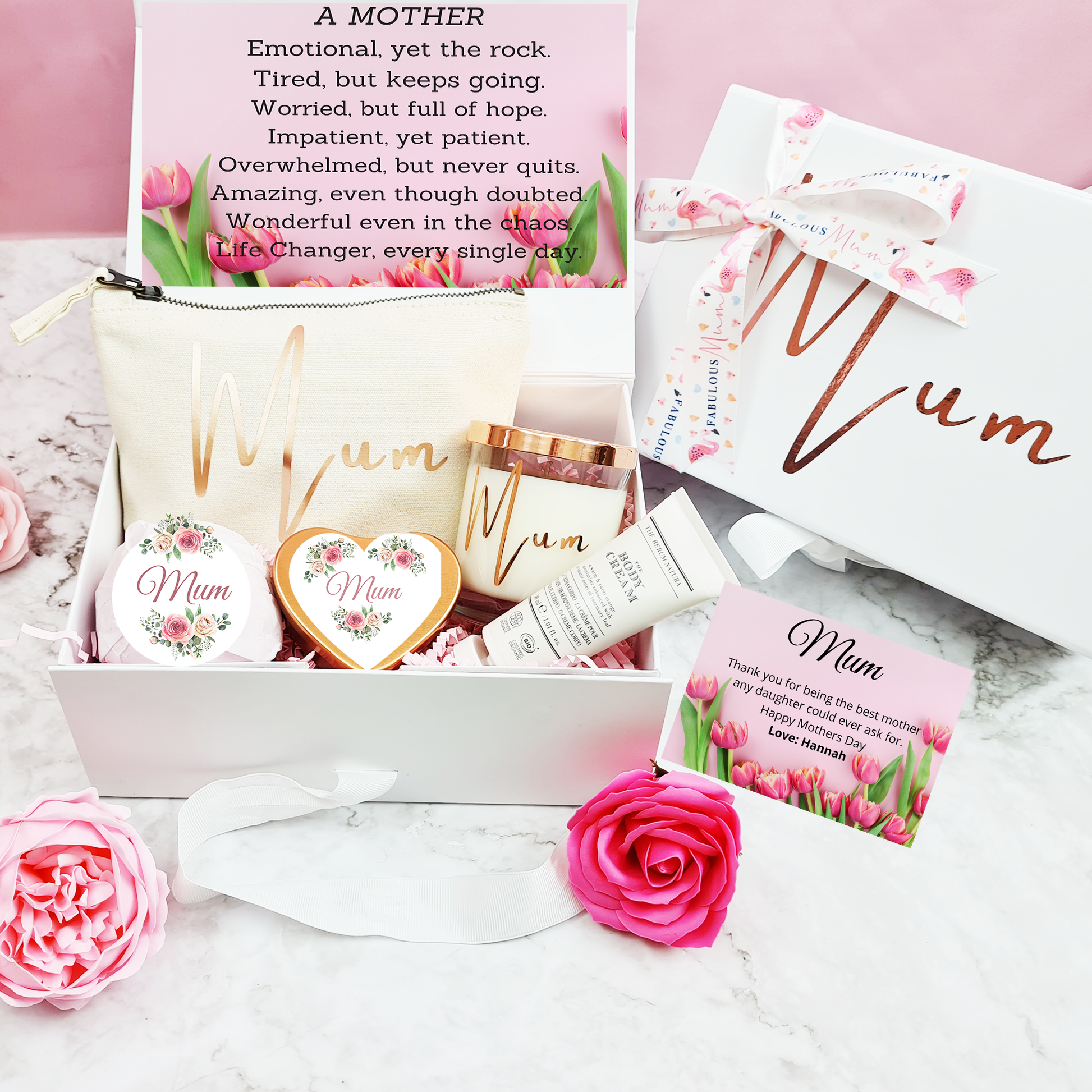 Personalised Spa Mothers Day Gift Set - Bijoux Lucy