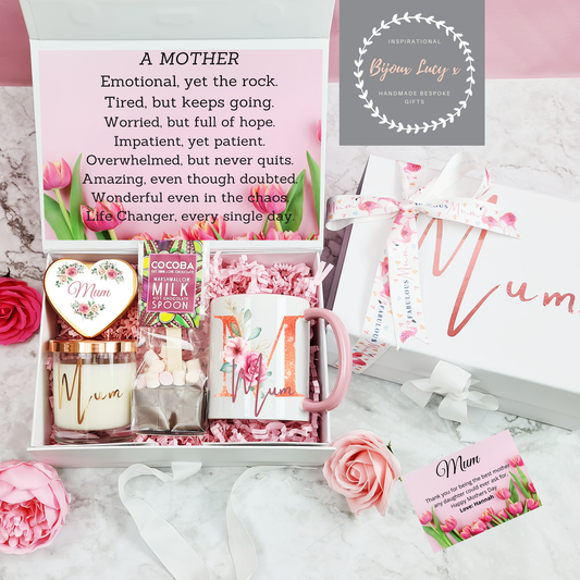 Personalised Mothers Day Gift Set with Mug - Bijoux Lucy