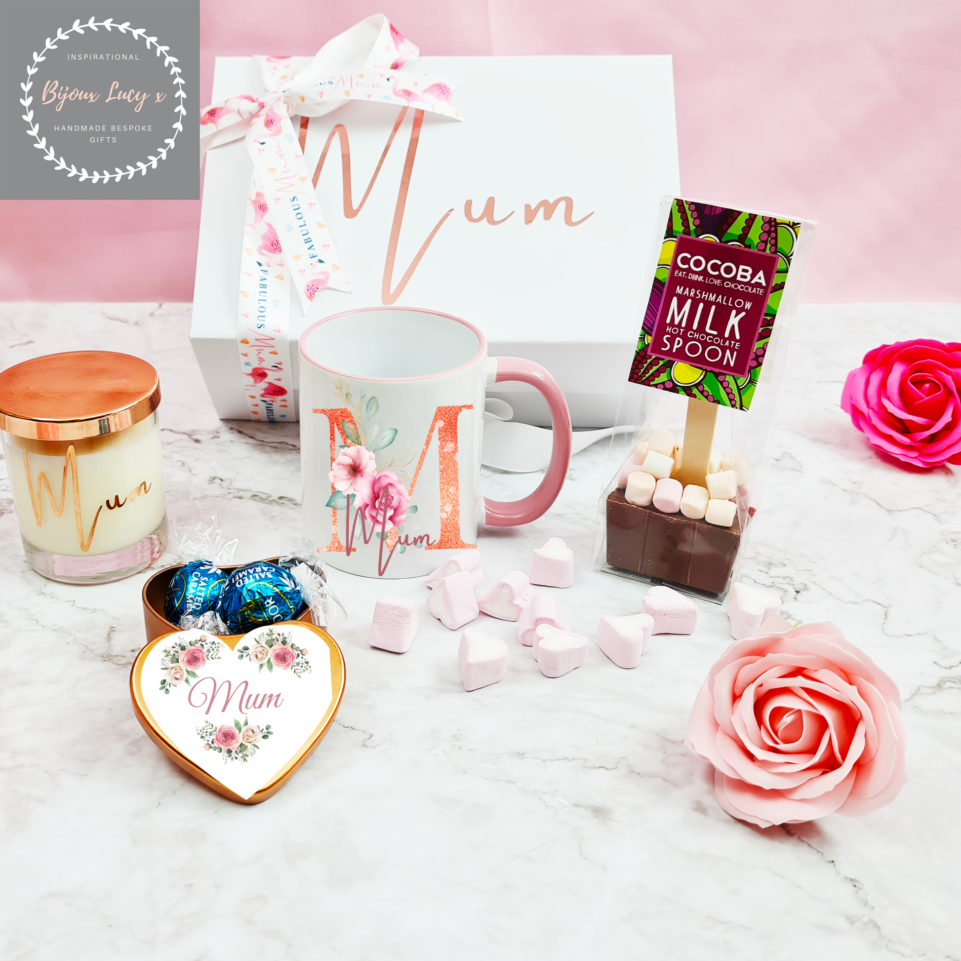 Personalised Mothers Day Gift Set with Mug - Bijoux Lucy