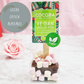 Personalised Mothers Day Gift Set with Black Initial Mug - Bijoux Lucy
