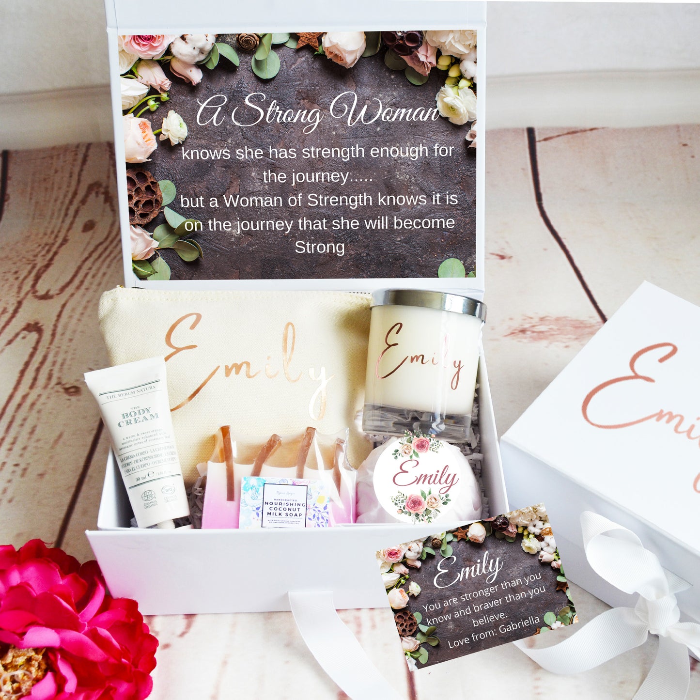 Motivational Gift Box,Gift Basket for Inspirational Gift - Bijoux Lucy
