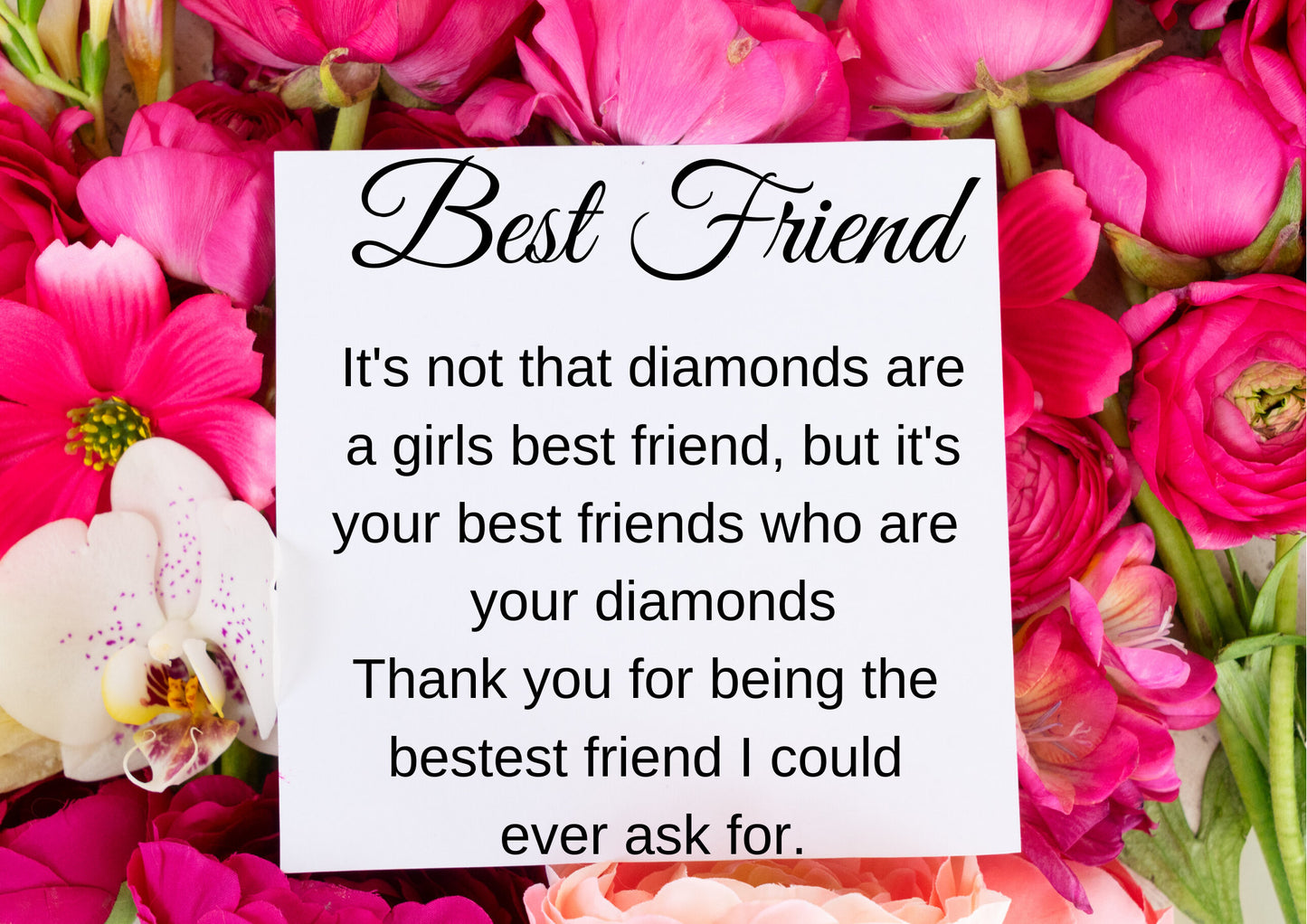 INSPIRATION FRIENDSHIP CANDLE - Luxury Scent Candle - Custom Soy Card - Ribbon Box Candle - Best Friend - Container Candles - Bijoux Lucy