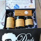 FATHERS DAY GIFT - Black Gift Bag - Mens Gift Box - Gift Box With Card - Fathers Day Card - Bijoux Lucy