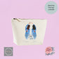 Personalised Bridesmaid Makeup Bag, Hen Night Bridesmaid Make Up Bag Gift, Personalised Bridesmaid Gifts, Wedding Bridesmaid Gift - Bijoux Lucy