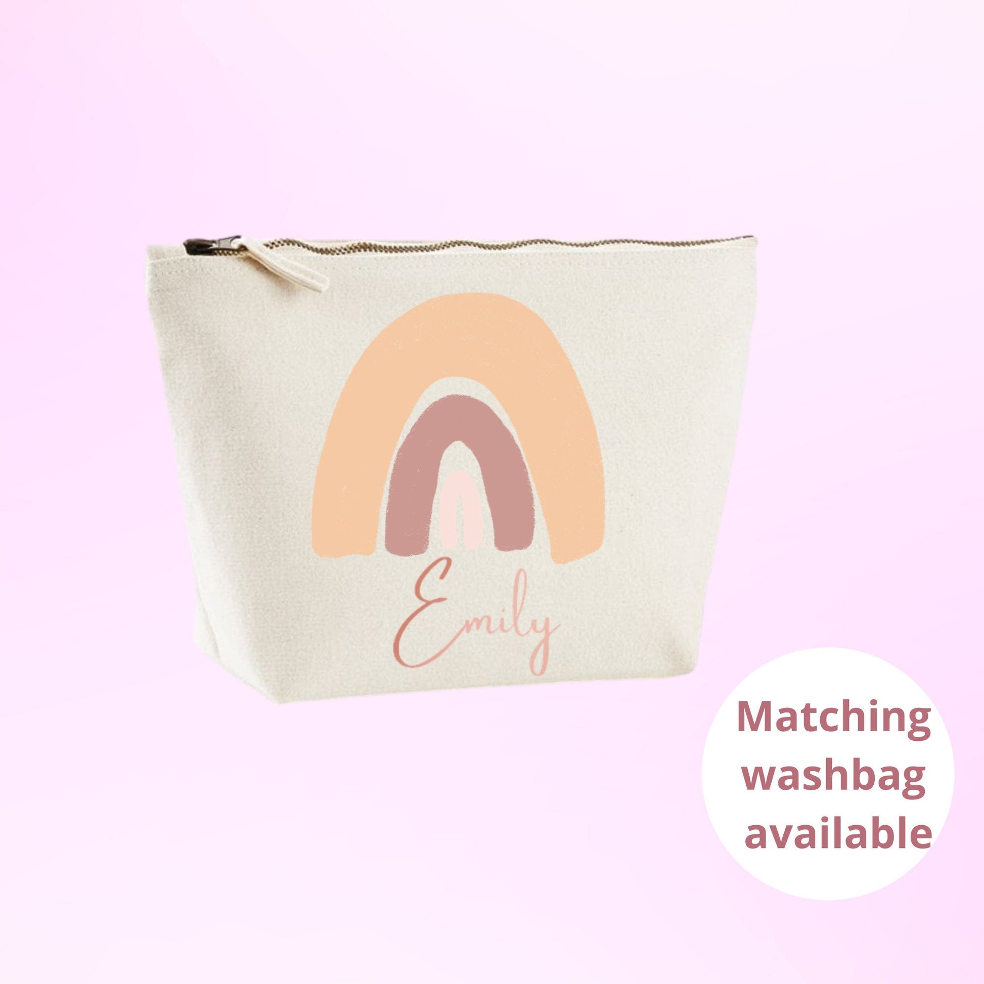 Rainbow Tote Bag, Personalised Gift for NHS, Gift for Sister, Personalised Gift for Nurse - Bijoux Lucy