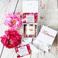 INSPIRATION FRIENDSHIP CANDLE - Luxury Scent Candle - Custom Soy Card - Ribbon Box Candle - Best Friend - Container Candles - Bijoux Lucy