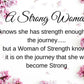 Strong Woman Warrior Candle - Luxury Scent Candle - Custom Soy Card - Ribbon Box Candle - Best Friend - Container Candles - Bijoux Lucy