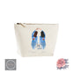 Personalised Cosmetics Bag, Wash bag for Sister, Wash bag personalised Sister gift, Wash bag Girl, Wash bag with zip, Cotton Wash bag - Bijoux Lucy