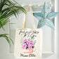 Thank you Teacher Tote Bag, Teacher Tote Bag, School Leaving Gift, Gift For Teacher,Thank you Teacher, Personalised Teacher gift - Bijoux Lucy